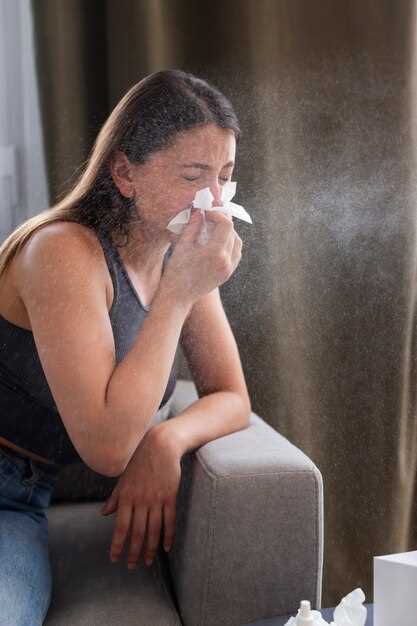 Аллергическая реакция как причина постоянного выделения жидкости из носа
